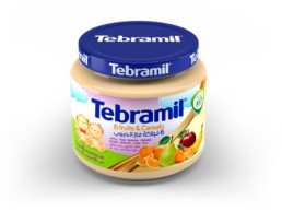 Tarrito Tebramil 6 Frutas y Cereales de Pharmex