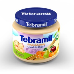 6 Fruits & Cereals Tebramil Jars by Pharmex